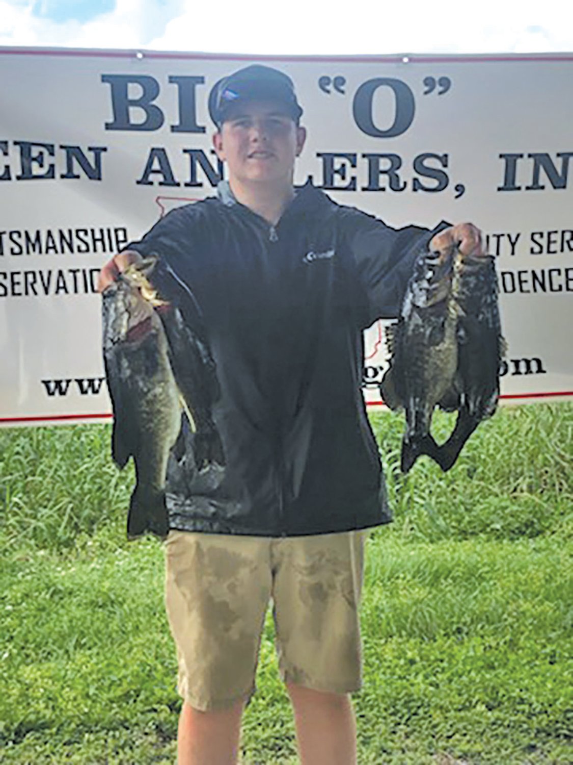 Tanner Seabolt took first place with a total of 14.99 lbs.
